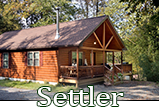 Settler Log home