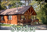 Settler Log home