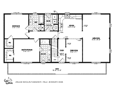 26x56 Mountaineer log home