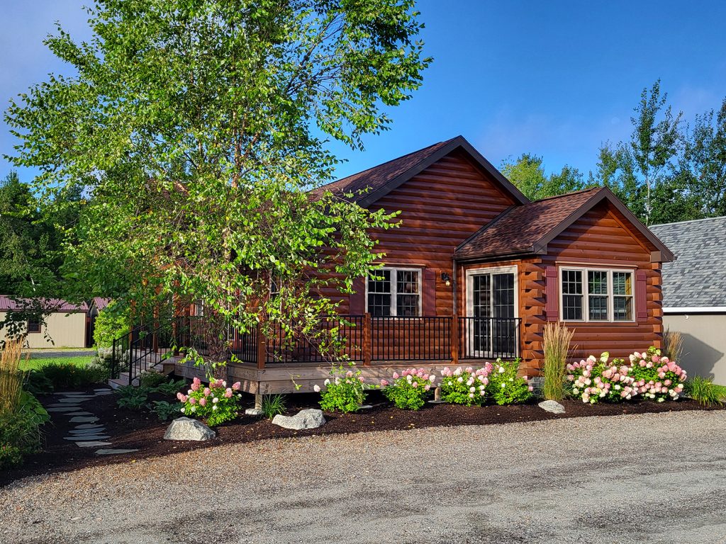 log home house