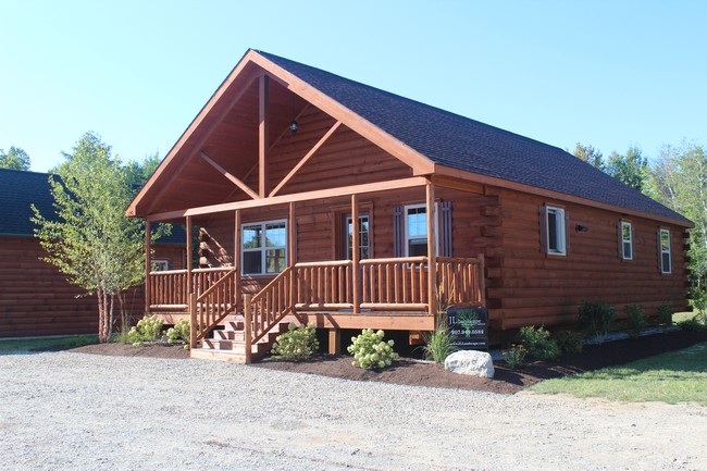 log sided home Holden