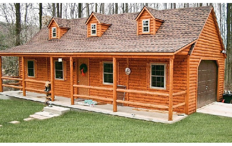 small log home