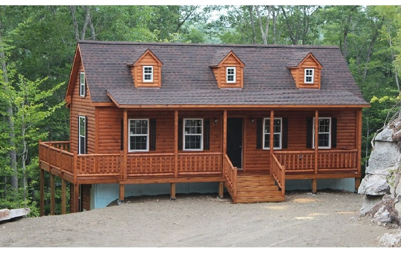 Augusta log home