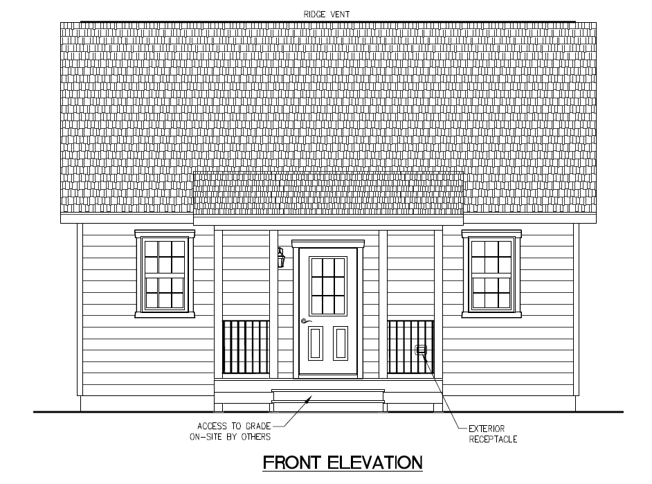 ADU front elevation