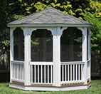 victorian vinyl gazebo