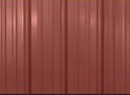 dark red metal RV roofing