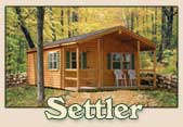 Settler Log home