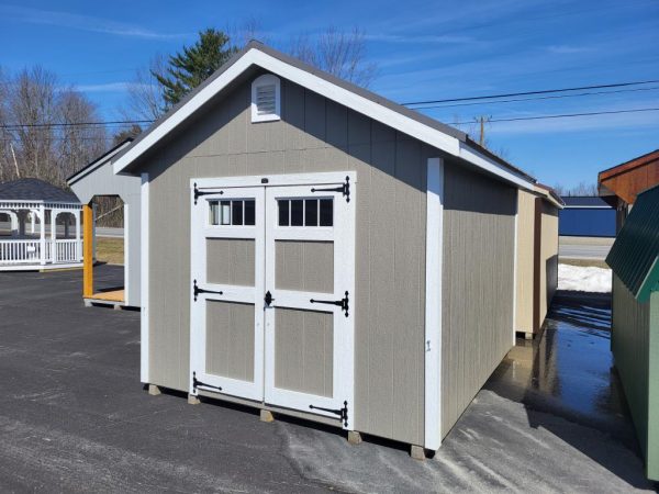 painted storage shed