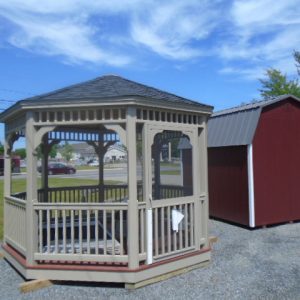 vinyl octagon gazebo