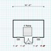 Cottage storage floor plan
