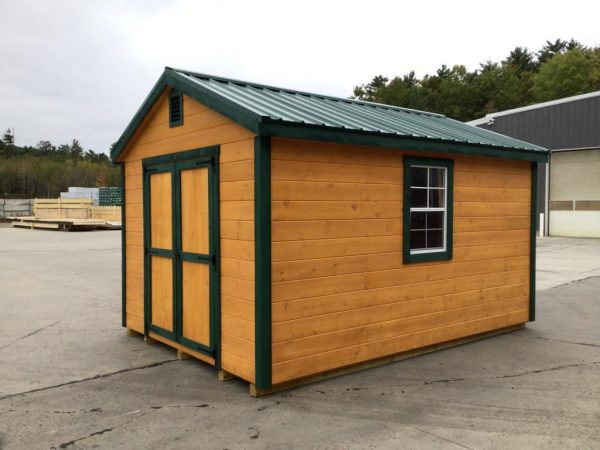 Pine storage building