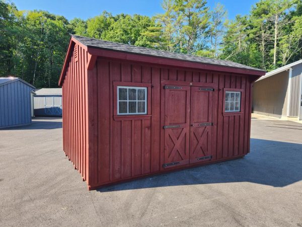 Front view of Manor shed