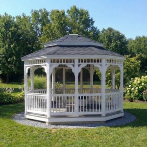 Backyard gazebo