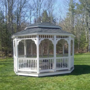 back yard gazebo
