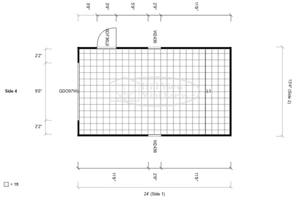 13598.4 Garage 13'4x24 - Image 2