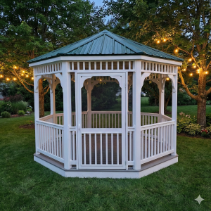 Backyard gazebo