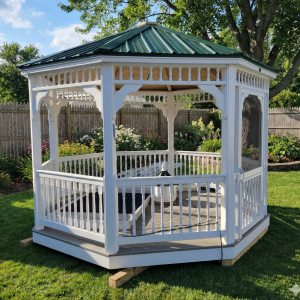 Backyard gazebo
