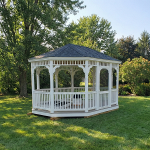Back yard gazebo