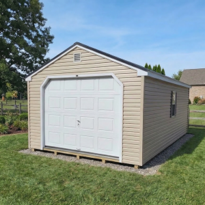 Backyard garage