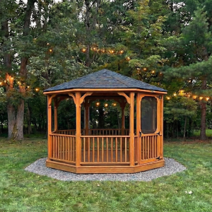 Backyard gazebo