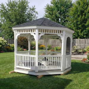 Back yard gazebo