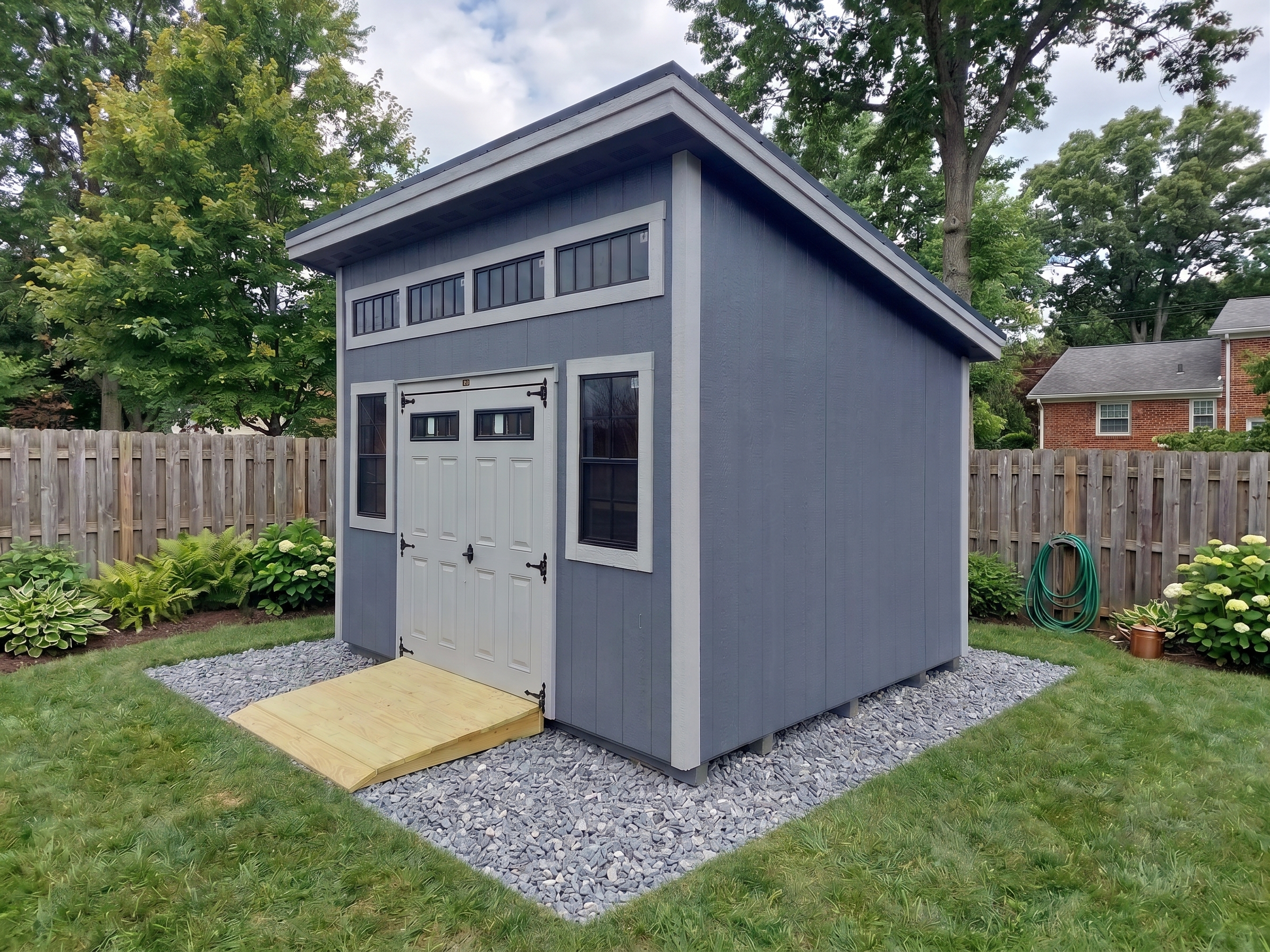 Backyard shed