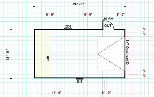 13196 Garage 13x24 - Image 2