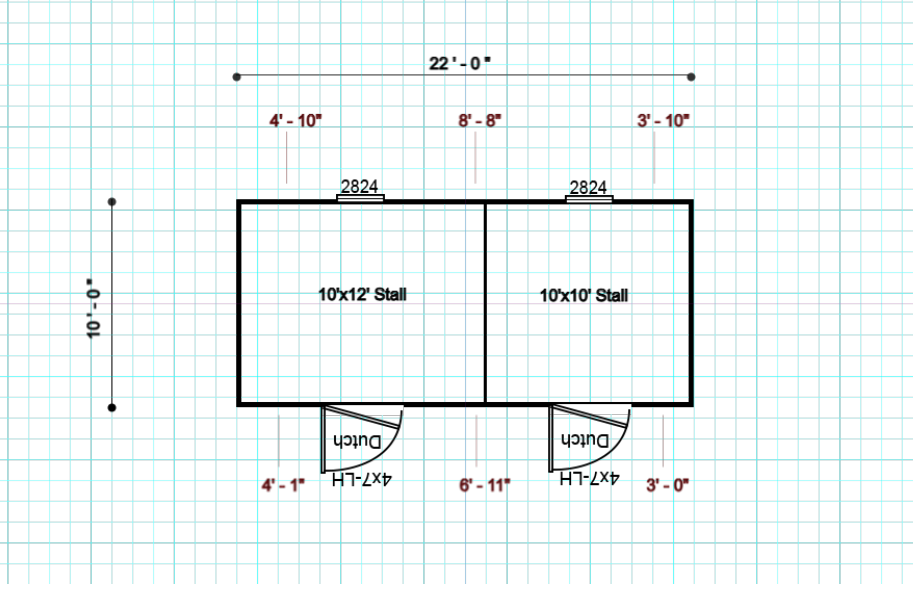 13262 Barn 10x22 Inventory Clearance! - Image 2