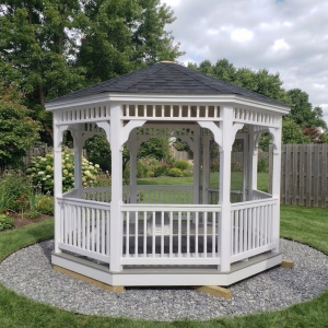 Backyard gazebo