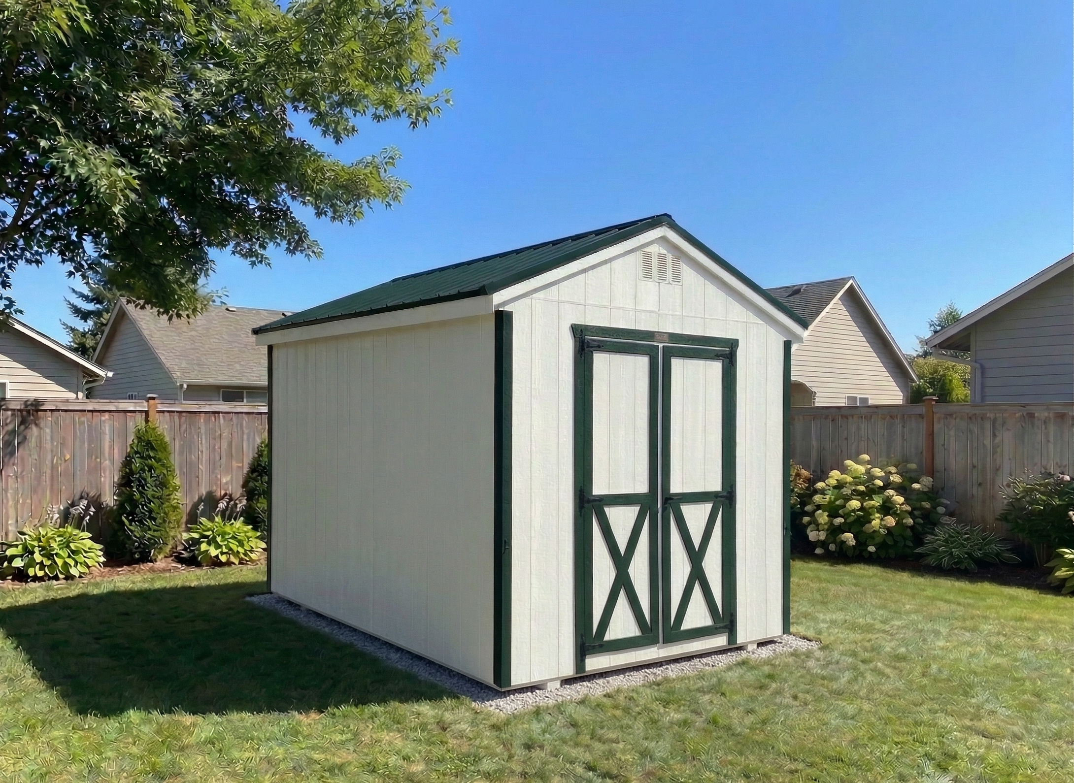 Backyard shed