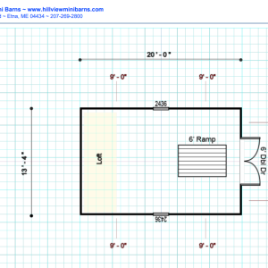 13398.10 Storage 13'4x20