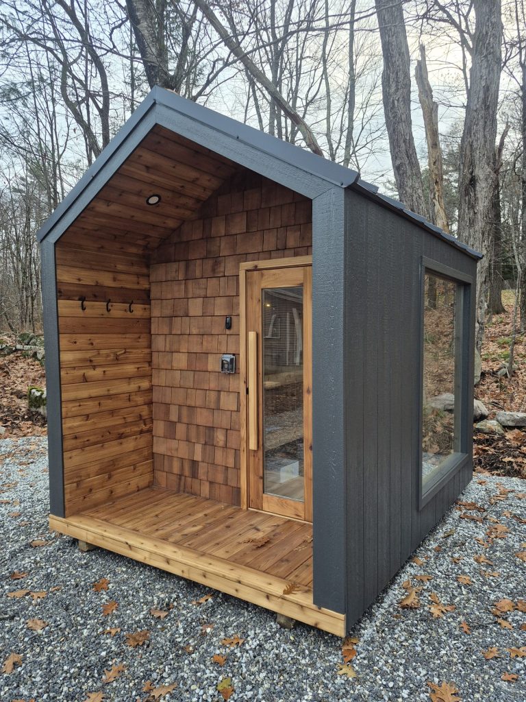 backyard sauna