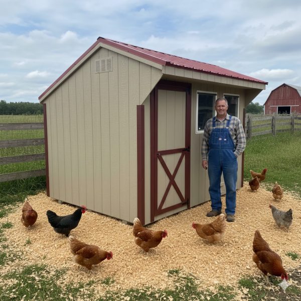 14806 Coop 8x10 USED BUILDING