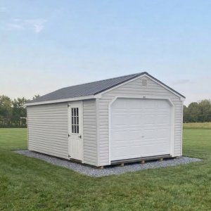 Backyard garage