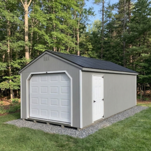 Backyard garage