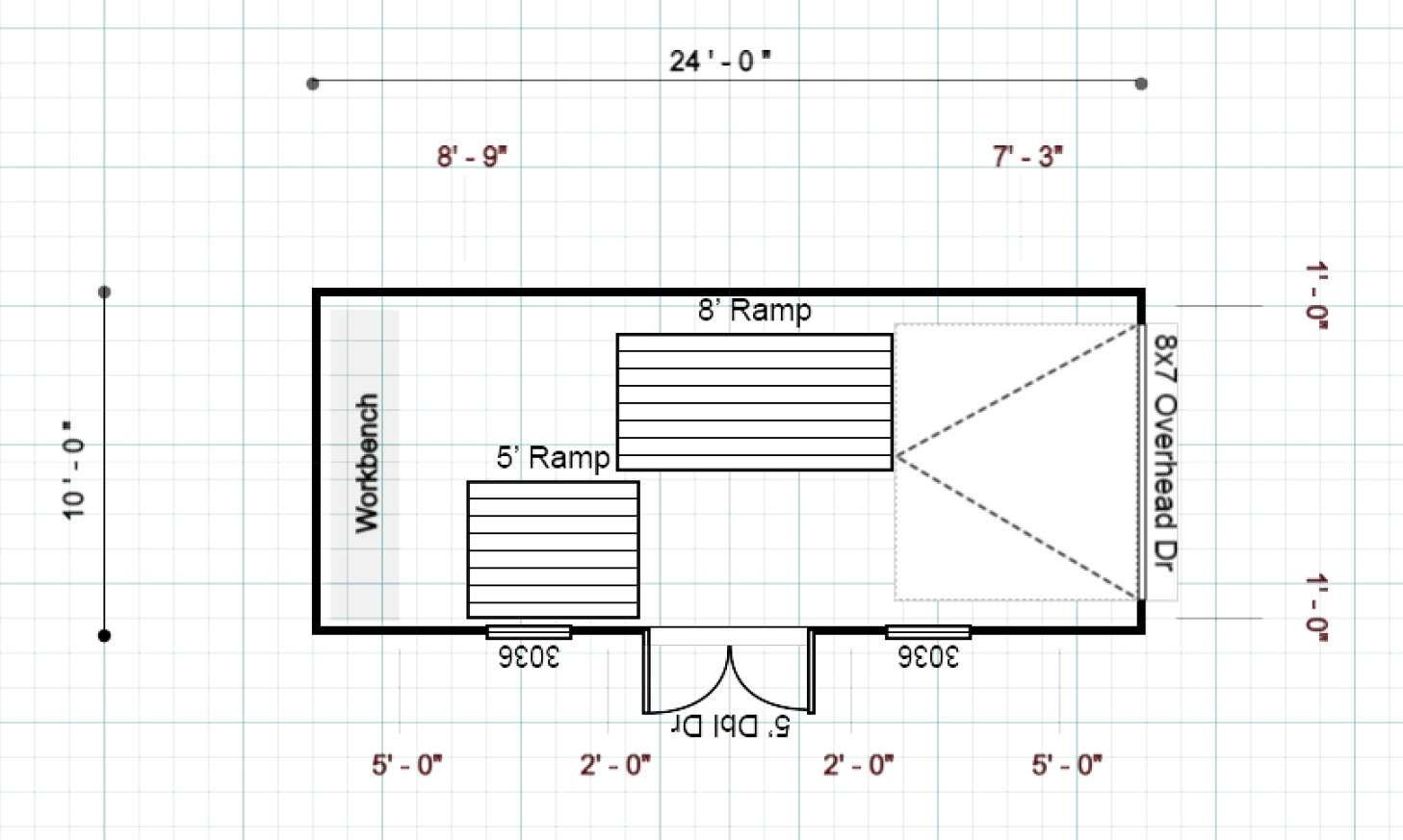 15157 Garage 10x24 - Image 2
