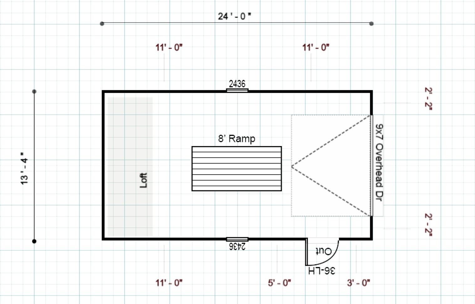 15183 Garage 13'4x24 - Image 2