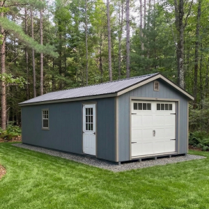 Backyard garage