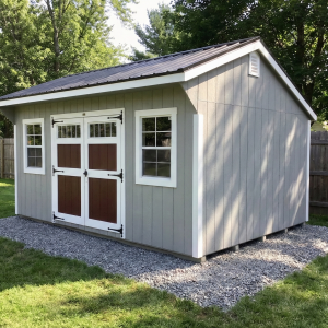 Backyard shed