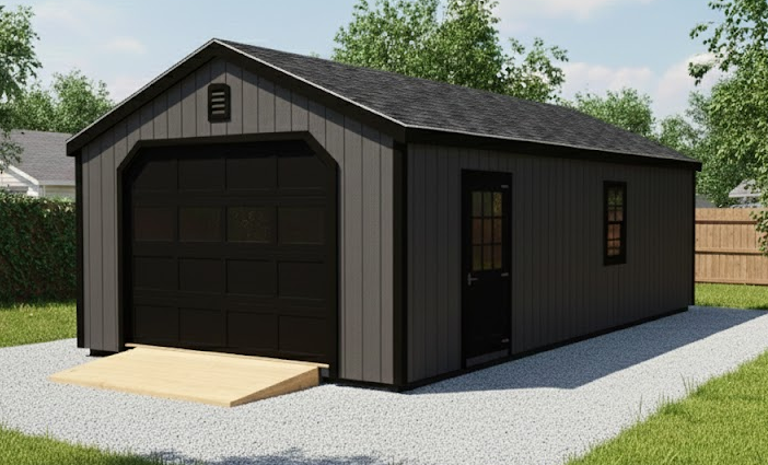 15234.5 13-4x28 A-Frame Garage