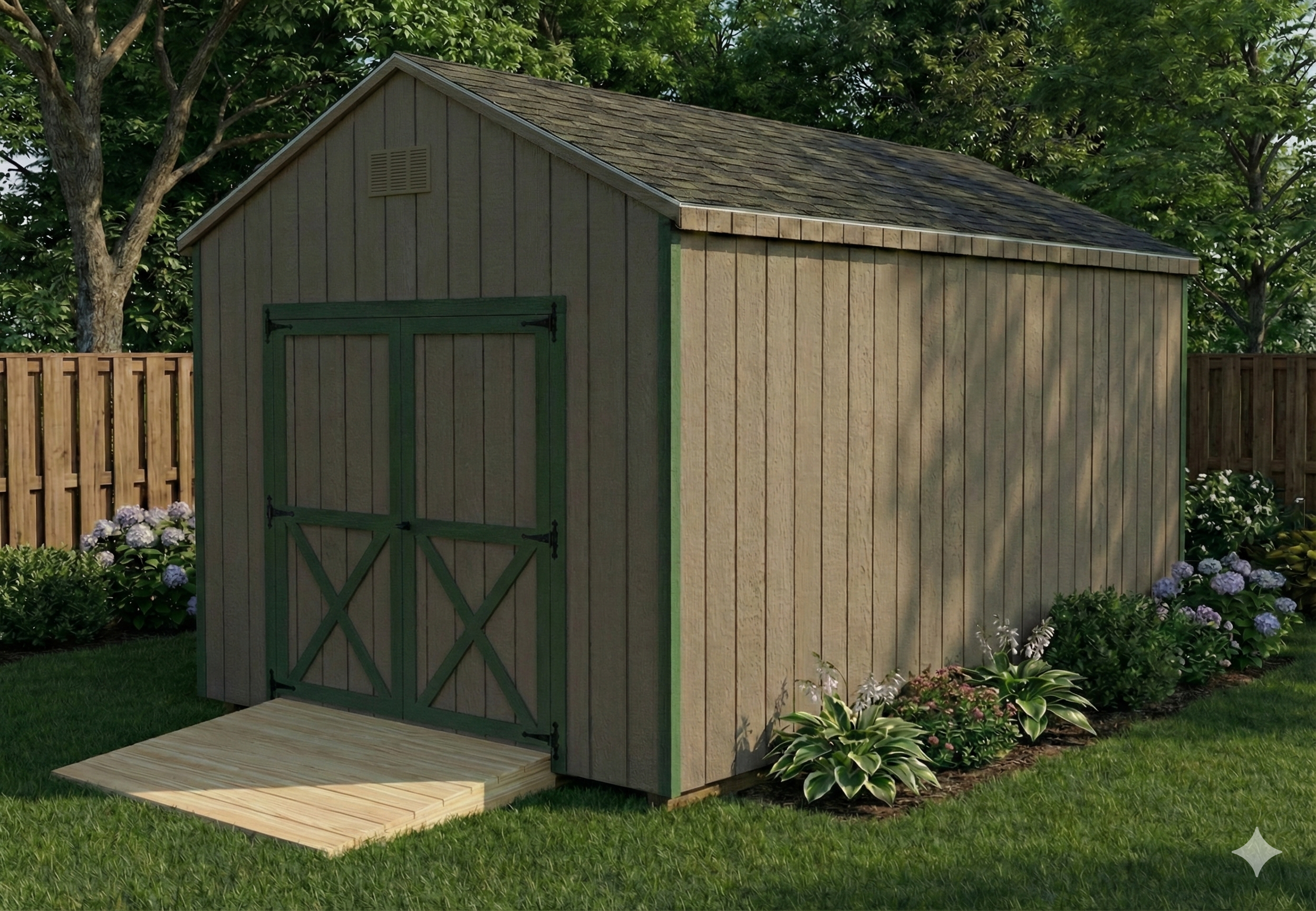 backyard storage shed