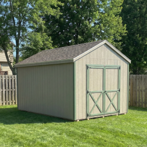 Backyard storage building