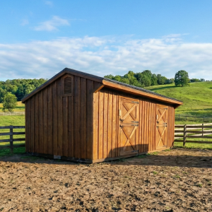 Horse barn