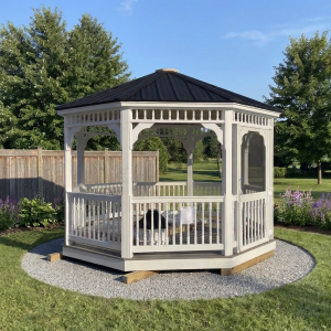 Backyard gazebo