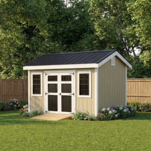 Back yard storage shed