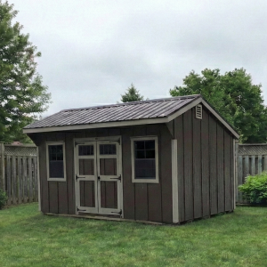Backyard storage building