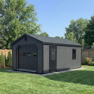 Backyard garage