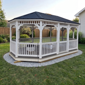 Backyard gazebo
