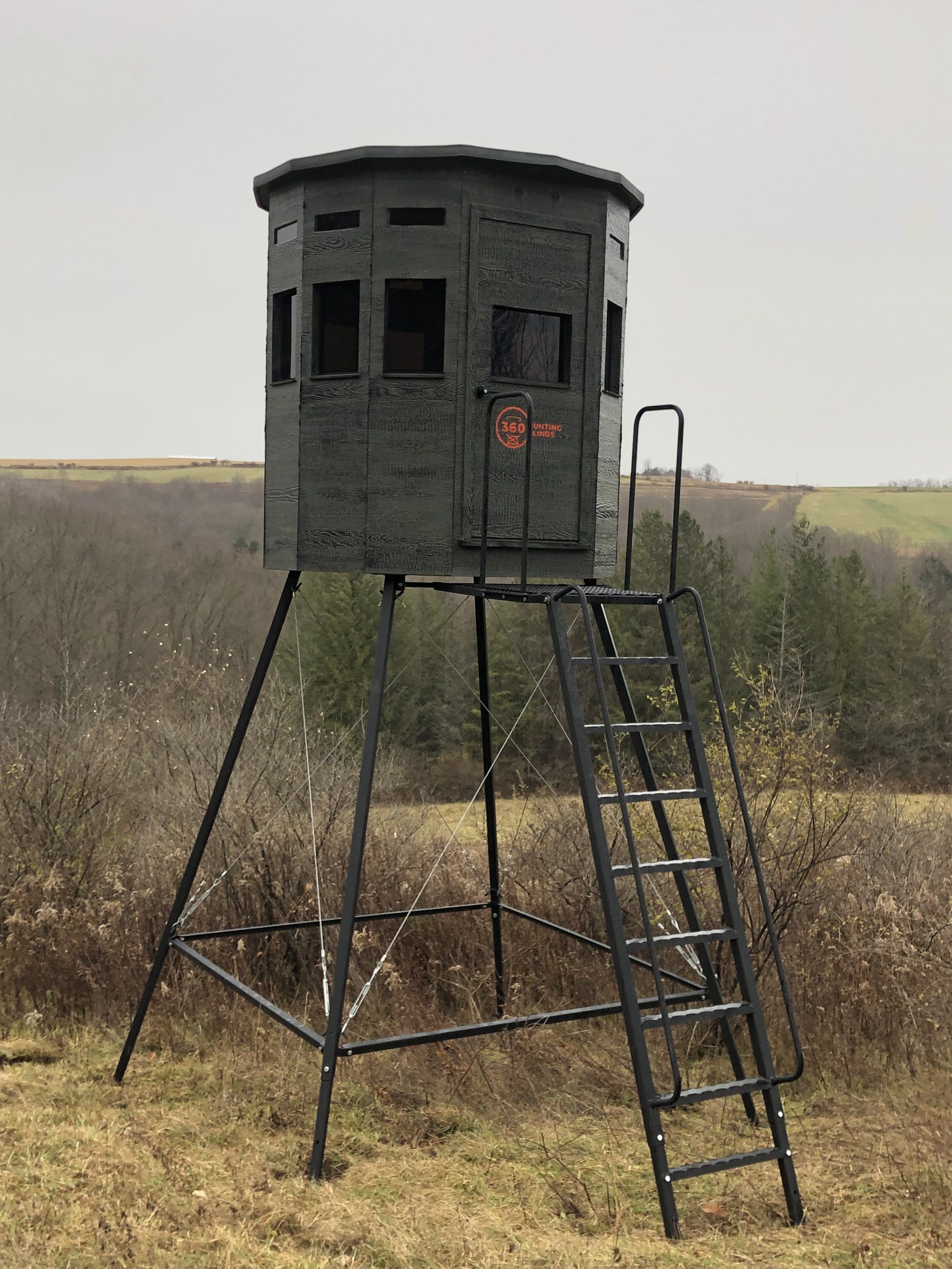 Maine hunting blinds