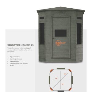 15414. - 360 Shootin' House XL (Kit Price Shown)